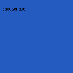 245BC1 - Cerulean Blue color image preview