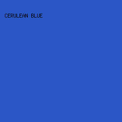 2a57c6 - Cerulean Blue color image preview