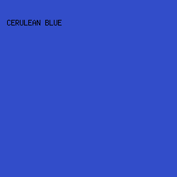 324DC9 - Cerulean Blue color image preview