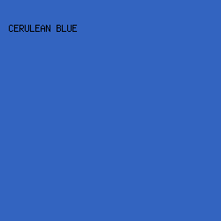 3364c0 - Cerulean Blue color image preview