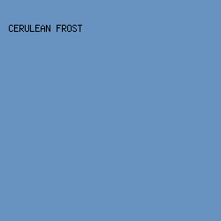 6893C0 - Cerulean Frost color image preview
