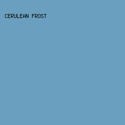 6b9fbf - Cerulean Frost color image preview