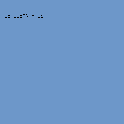 6d97c9 - Cerulean Frost color image preview