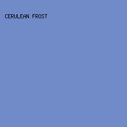 708bc8 - Cerulean Frost color image preview