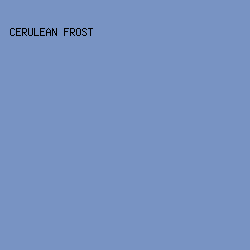 7893C3 - Cerulean Frost color image preview