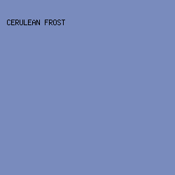 798BBD - Cerulean Frost color image preview