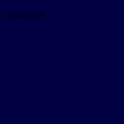000042 - Cetacean Blue color image preview