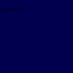 00004E - Cetacean Blue color image preview