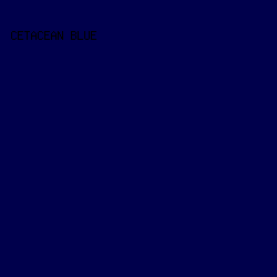 00004c - Cetacean Blue color image preview