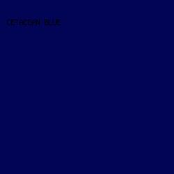 020556 - Cetacean Blue color image preview