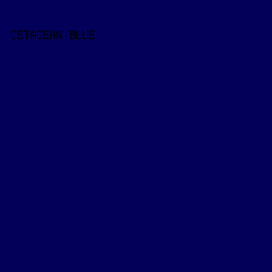 030059 - Cetacean Blue color image preview