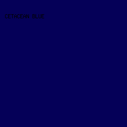 050058 - Cetacean Blue color image preview