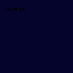 05042D - Cetacean Blue color image preview