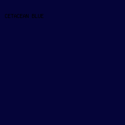 050439 - Cetacean Blue color image preview