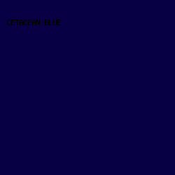 070045 - Cetacean Blue color image preview