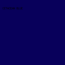 08005B - Cetacean Blue color image preview