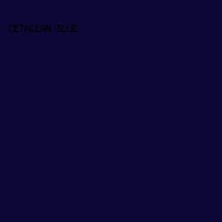 0B0835 - Cetacean Blue color image preview