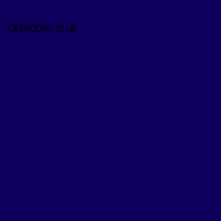 0C005C - Cetacean Blue color image preview