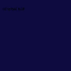 0C0A3E - Cetacean Blue color image preview