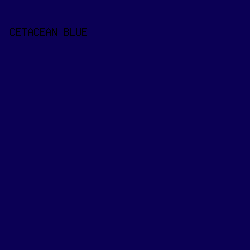 0b0055 - Cetacean Blue color image preview