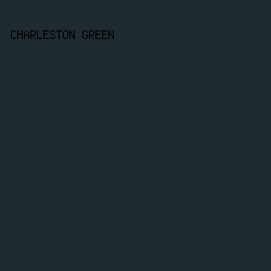 1f2a30 - Charleston Green color image preview