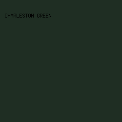 1f2e23 - Charleston Green color image preview
