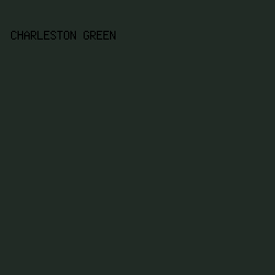 212b25 - Charleston Green color image preview