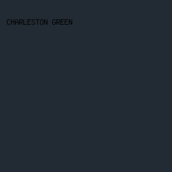 222b33 - Charleston Green color image preview