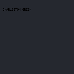 25282f - Charleston Green color image preview