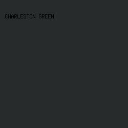 272b2b - Charleston Green color image preview