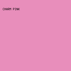 E88EBB - Charm Pink color image preview