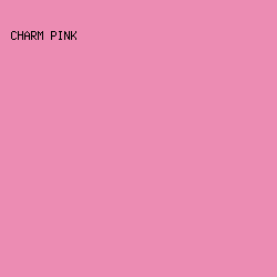 EC8CB3 - Charm Pink color image preview