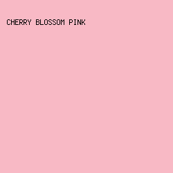 f8b9c5 - Cherry Blossom Pink color image preview