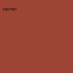 9D4435 - Chestnut color image preview