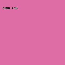 DE6DA5 - China Pink color image preview
