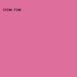 de6e9c - China Pink color image preview
