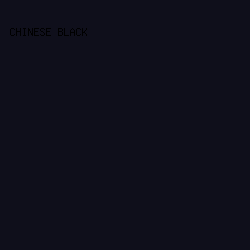 0F0F1B - Chinese Black color image preview