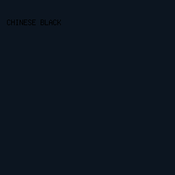 0c1520 - Chinese Black color image preview