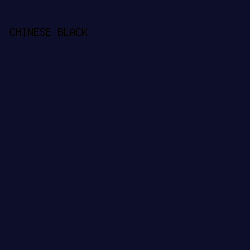 0d0e2a - Chinese Black color image preview