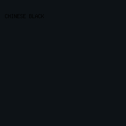 0d1216 - Chinese Black color image preview