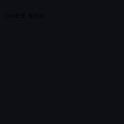 0e0e15 - Chinese Black color image preview