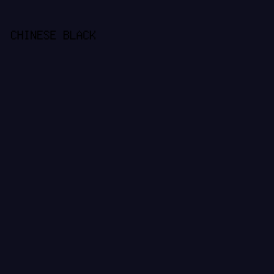 0e0e1e - Chinese Black color image preview
