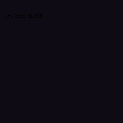 0f0b15 - Chinese Black color image preview