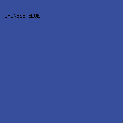 364e9c - Chinese Blue color image preview