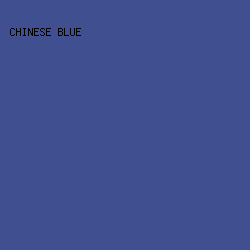 3F4F90 - Chinese Blue color image preview
