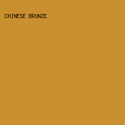 CA8F2E - Chinese Bronze color image preview