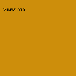 cd8e0b - Chinese Gold color image preview