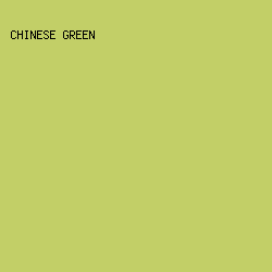 C2CF67 - Chinese Green color image preview