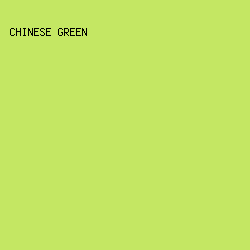 C4E763 - Chinese Green color image preview