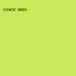 C8EA5A - Chinese Green color image preview